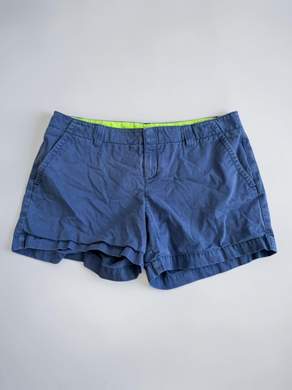 LILLY PULITZER Palm Beach Fit Navy Cotton Shorts Size 12